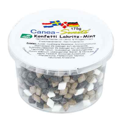 Canea-Sweets Konfetti réglisse menthe (175 g)