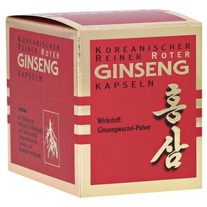 Korea Ginseng ginseng rouge pur coréen (300 mg, 100 gélules)