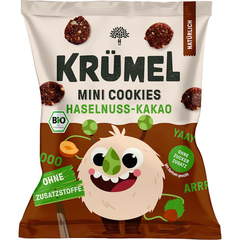 KRÜMEL Mini Monster Cookies noisette cacao (50 g)