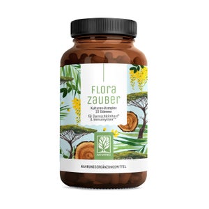 Naturtreu FLORAZAUBER - Complexe de cultures pour l'intestin - 23 souches de Lactobacillus & Bifidobactéries - 60 gélules végétales gastrorésistantes