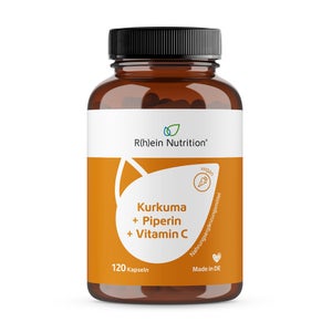 R(h)ein Nutrition Curcuma 95% Curcumine + Pipérine + Vitamine C (120 gélules)