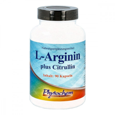 Phytochem Nutrition L-arginine plus citrulline gélules à haute dose (90 gélules)