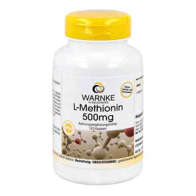 Warnke Vitalstoffe L-Méthionine gélules (120 pièces)