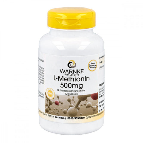 Warnke Vitalstoffe L-Méthionine gélules (120 pièces)