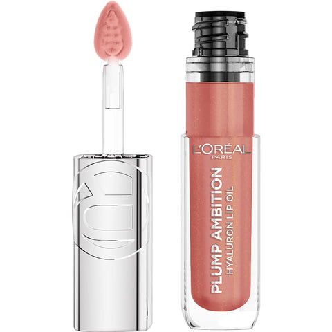 L'Oréal Paris Plump Ambition huile à lèvres 650 Nude Macaron (5 ml)