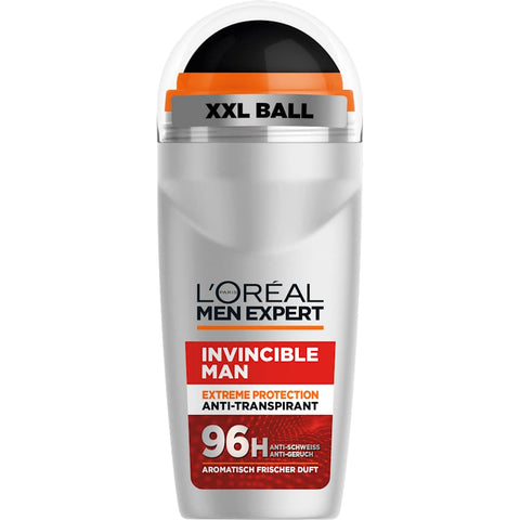 L'ORÉAL PARiS MEN EXPERT Invincible anti-perspirant roll-on deodorant (50 ml)