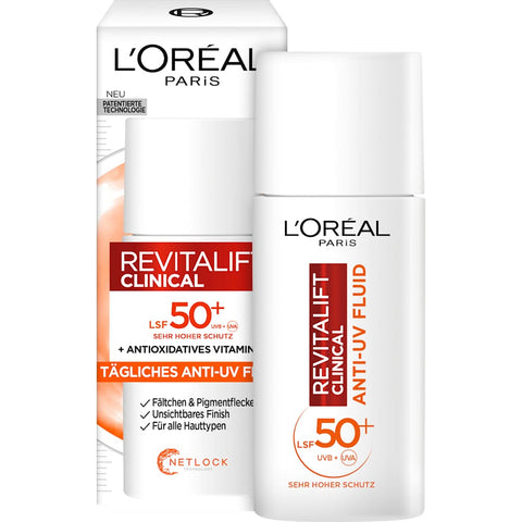 L'Oréal Paris Revitalift Clinical fluide visage vitamine C SPF 50+ (50 ml)