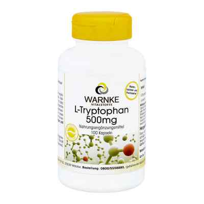 Warnke Vitalstoffe GmbH L-tryptophan 500 mg gélules (100 gélules)