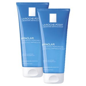 La Roche-Posay gel nettoyant moussant (2x200 ml)