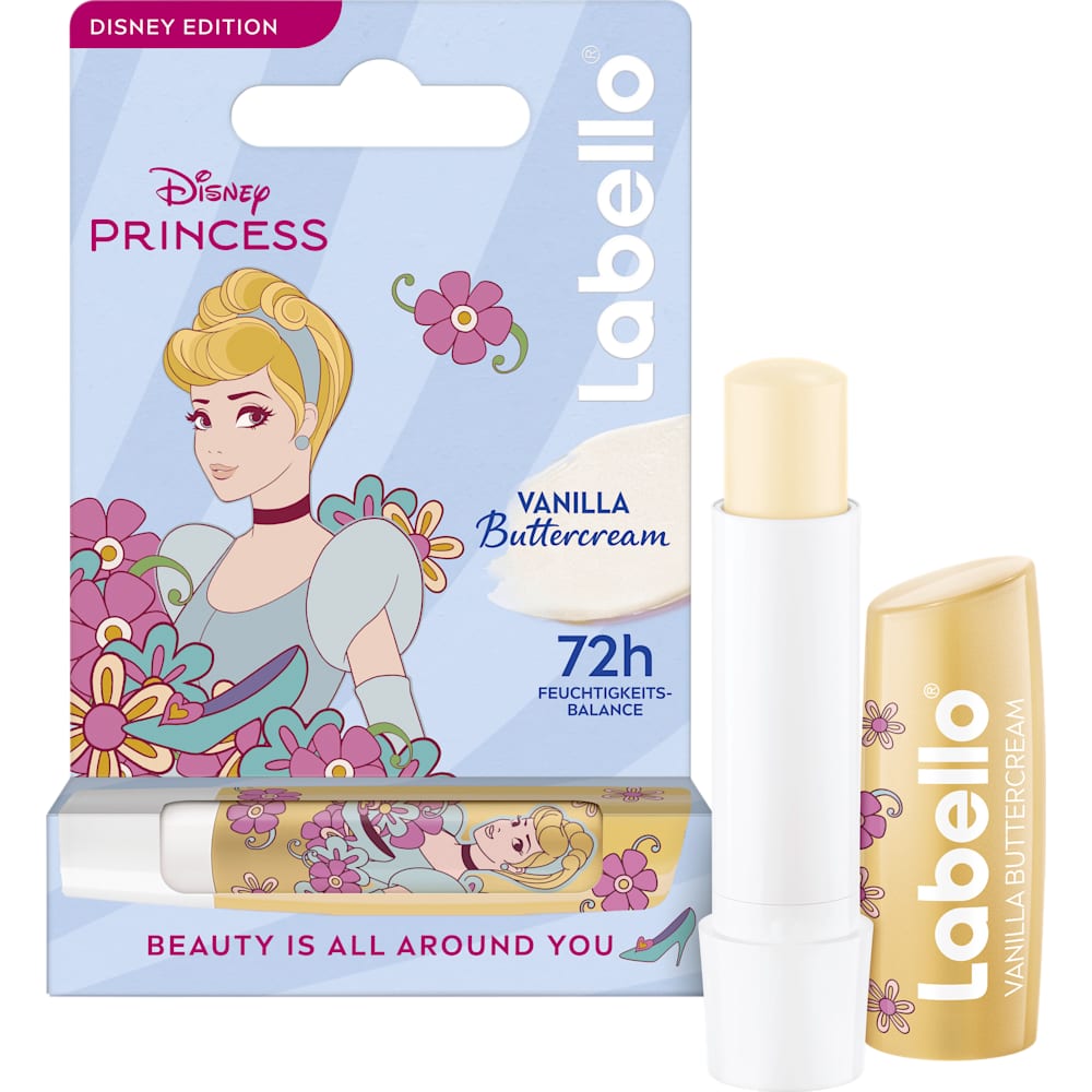 Labello Soin des lèvres Disney Princess Cinderalle Vanilla Buttercream (4,8 g)