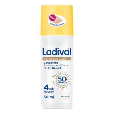 Ladival Anti-Pigment crème solaire teintée visage SPF 50+ (50 ml)