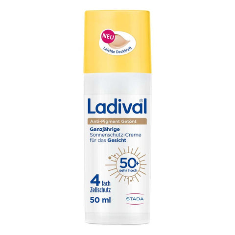 Ladival Anti-Pigment crème solaire teintée visage SPF 50+ (50 ml)