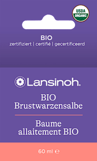 Lansinoh Bio pommade pour les mamelons (60 ml)