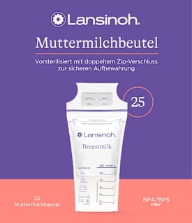 Lansinoh sachets de lait maternel (25 pièces)