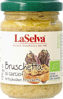 LaSelva Tartinade de légumes aux artichauts Bruschetta (135 g)