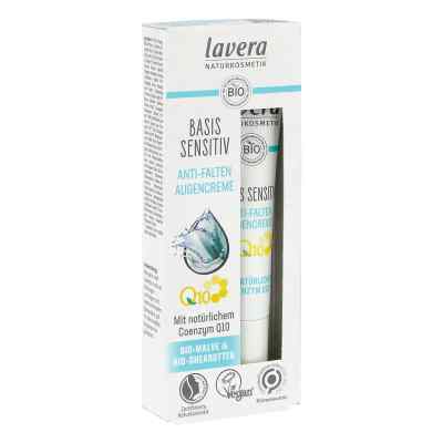 Lavera Basis Sensitiv crème contour des yeux Q10 (15 ml)