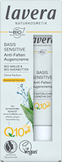 lavera crème contour des yeux anti-rides Q10 Basis Sensitiv (15 ml)