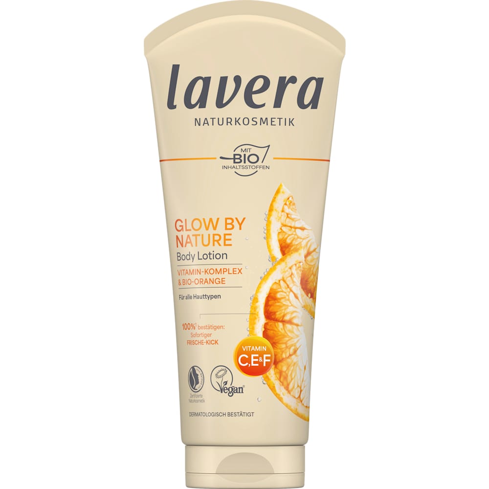 lavera Lait corporel Tonic Complexe de vitamines Orange bio (200 ml)