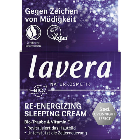 lavera NATURKOSMETIK Crème de nuit ré-énergisante (50 ml)
