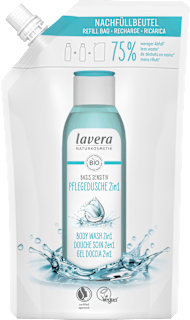 Lavera Gel douche soin recharge Basis Sensitiv 2-en-1 (500 ml)