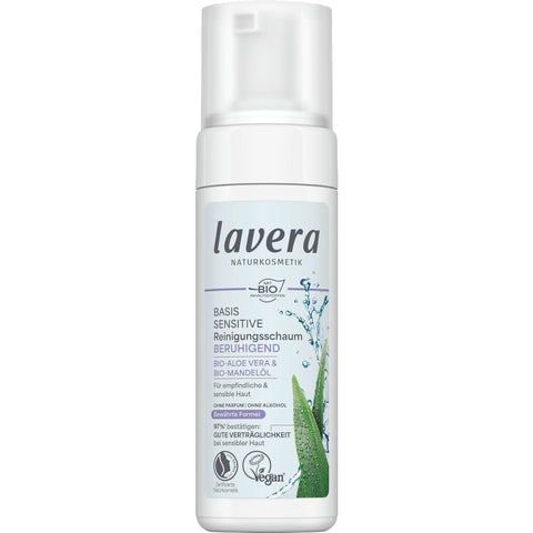 lavera Basis Sensitiv mousse nettoyante (150 ml)
