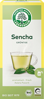 LEBENSBAUM thé vert Sencha (20 sachets), 30 g