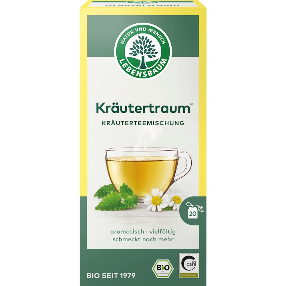 LEBENSBAUM Kräutertraum tisane aux herbes (20 sachets), 30 g