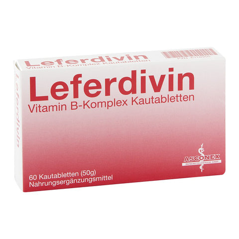 Leferdivin Complexe de vitamines B comprimés à croquer (60 pièces)