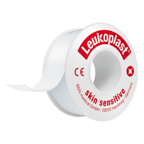 Leukoplast Skin Sensitive 1.25 cm x 2.6 m with protective edge (1 piece)
