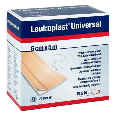 Leukoplast Universal sparadrap hydrofuge en rouleau 6 cm x 5 m (1 pièce)