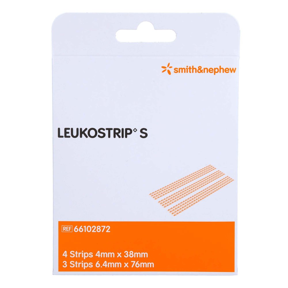 Leukostrip S bandelettes de suture 2 feuilles à 3/4 Strumpf (2 pièces)