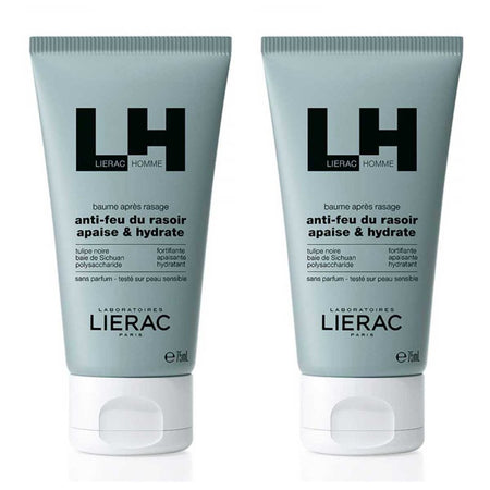 Lierac Homme Baume après-rasage (2x75 ml)