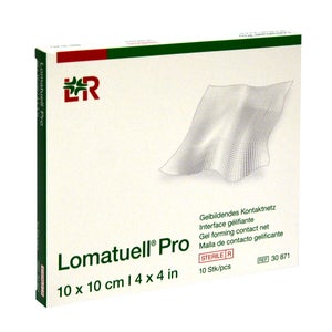 Lomatuell Pro 10x10 cm stérile 10 pièces