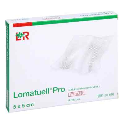 Lomatuell Pro 5x5 cm stérile (8 pièces)