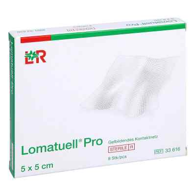 Lomatuell Pro 5x5 cm stérile (8 pièces)