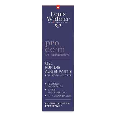 Louis Widmer proderm gel pour le contour des yeux intensif (15 ml)