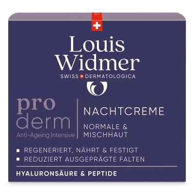 Louis Widmer proderm crème de nuit (50 ml)