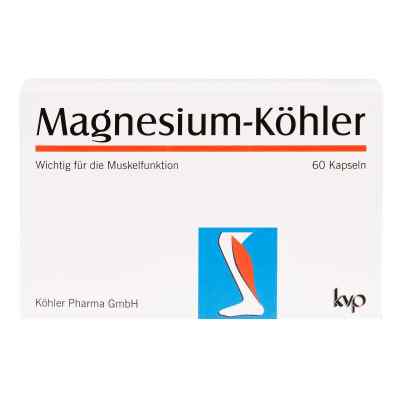 Köhler Magnesium gélules (60 pièces)