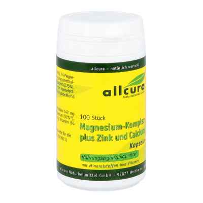 allcura Complexe de magnésium avec zinc + calcium gélules (100 pièces)