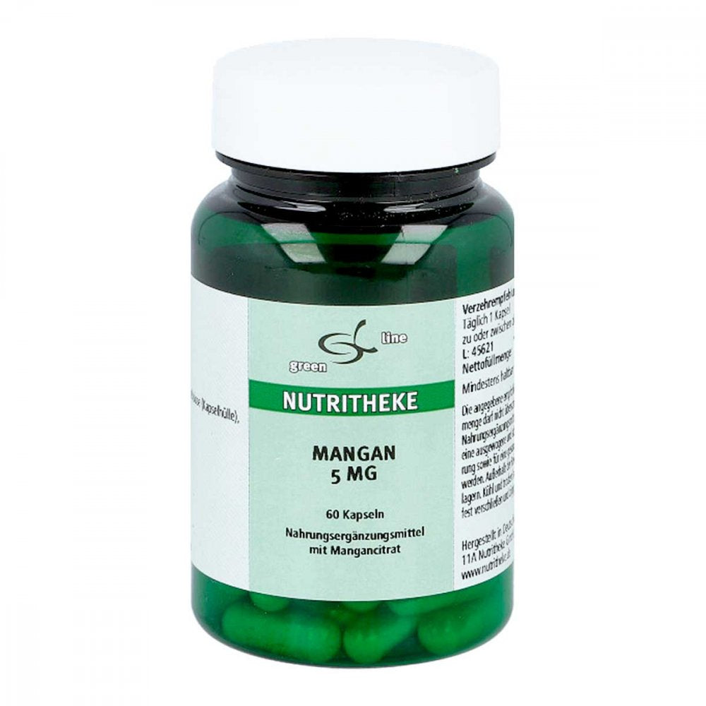 11 A Nutritheke Manganèse 5 mg gélules (60 gélules)