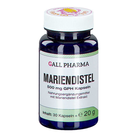 Gall Pharma Chardon-Marie 500 mg gélules (30 pièces)
