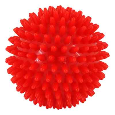 Boule de massage hérisson 9 cm rouge (1 pièce)