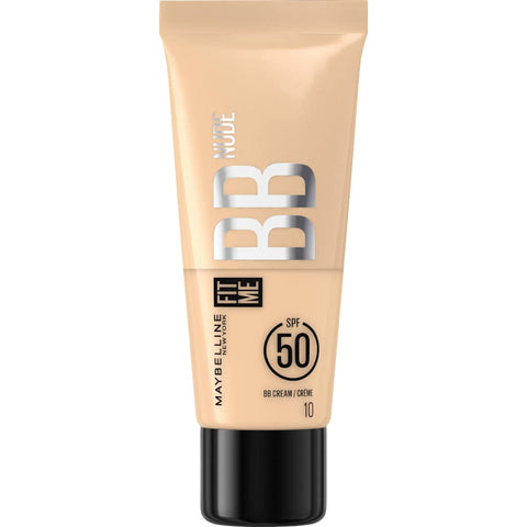 Maybelline New York BB Cream Fit me Nude 10 SPF 50 (30 ml)