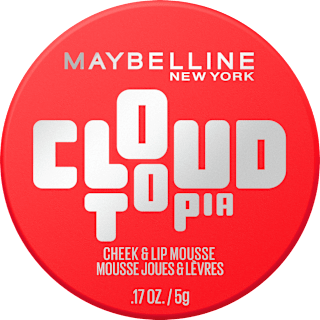 MAYBELLINE NEW YORK Blush Cloudtopia mousse joues et lèvres 03 Divine Crimson (5 g)