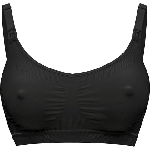 Medela Keep Cool maternity and nursing bra, size L, black, 1 piece