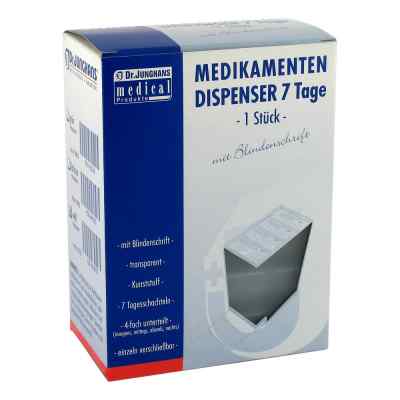 Dr. Junghans Medical pilulier 7 jours blanc transparent (1 pièce)