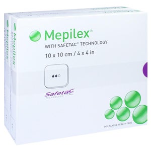 Mepilex 10x10 cm pansement en mousse (10 pièces)