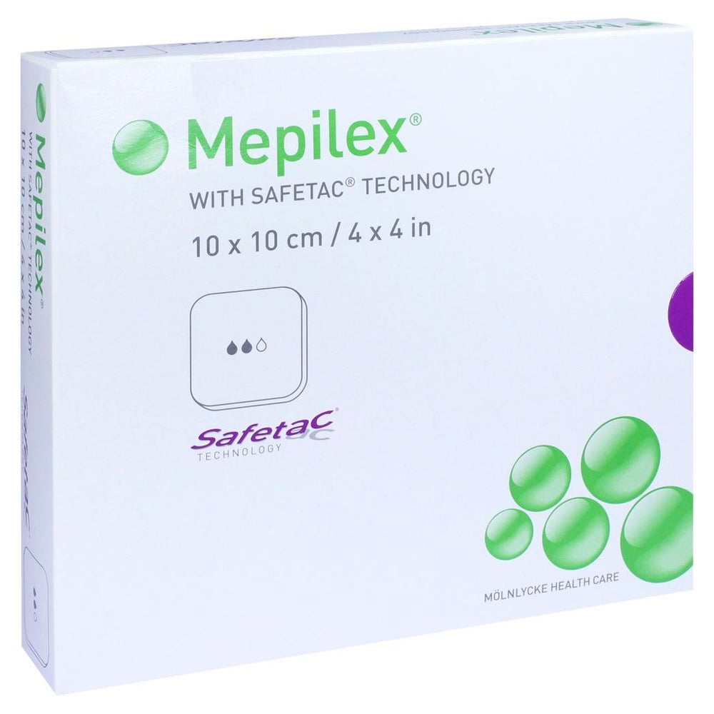 Mepilex 10x10 cm pansement en mousse (5 pièces)