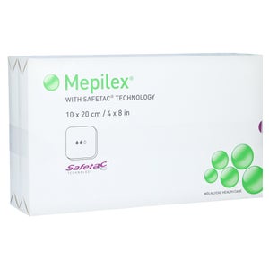 Mepilex 10x20 cm pansement en mousse (10 pièces)