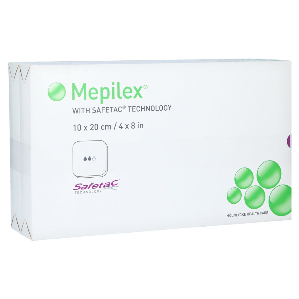 Mepilex 10x20 cm pansement en mousse (10 pièces)